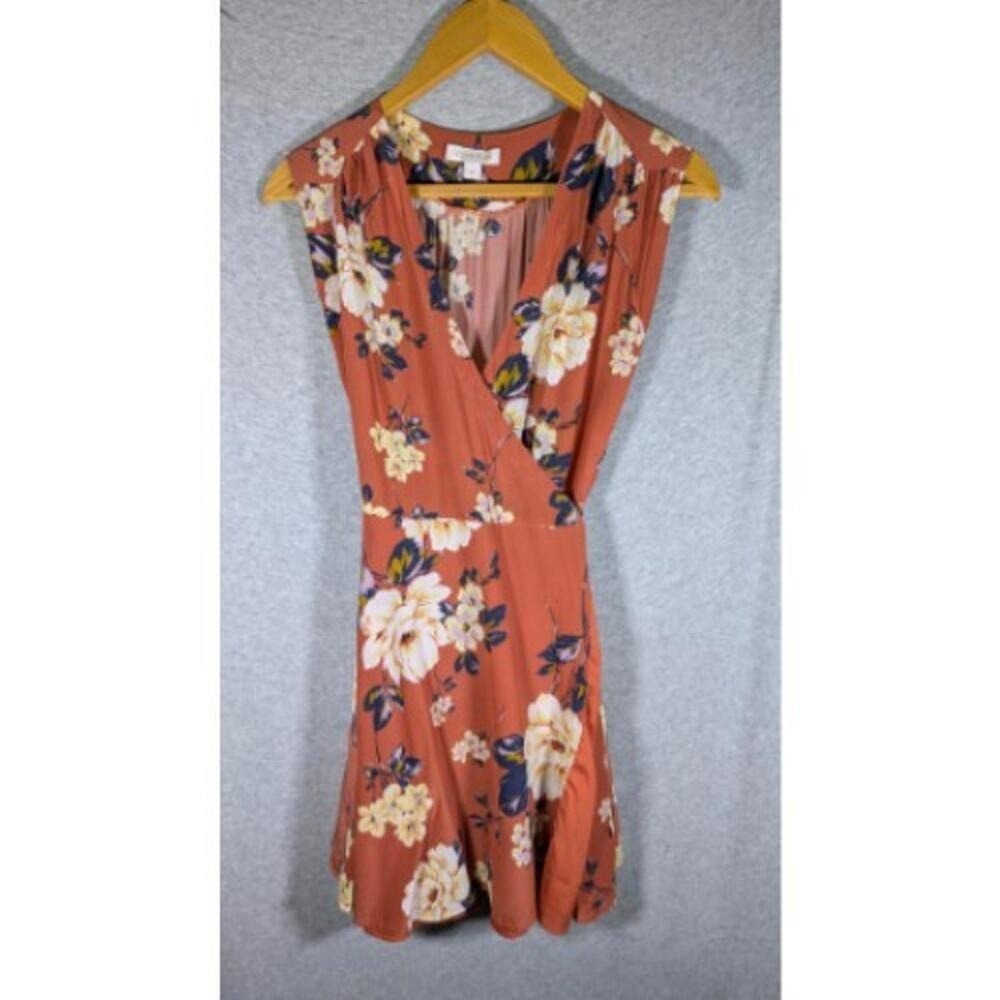 Yumi Kim Dress Womens‎ Medium Boho Mini Wrap Feminine Romantic Casual Soho Mixer